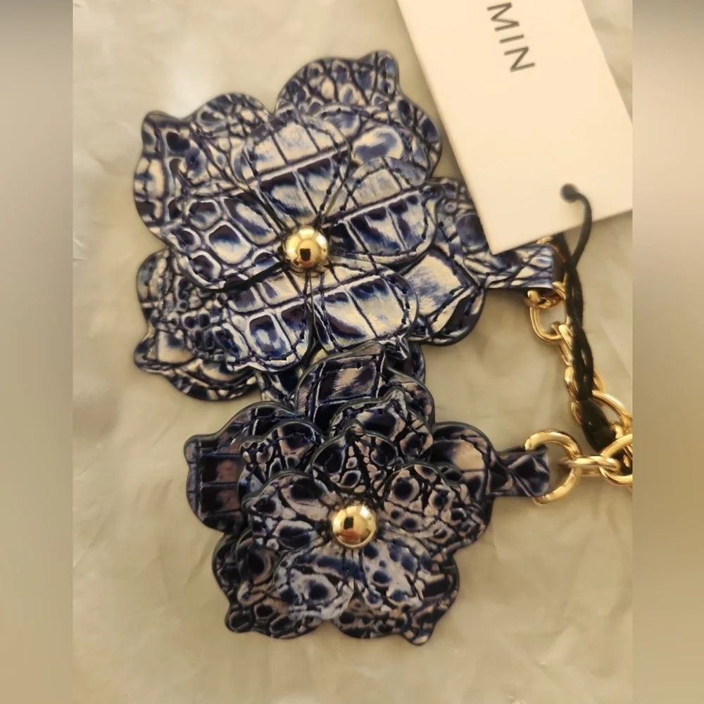 Brahmin Charm tassel Coastal Blue
